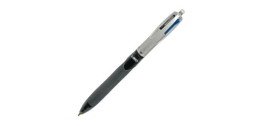 BIC Ballpoint Pen Grip Pro 0.4 mm Black, Blue, Red, Green