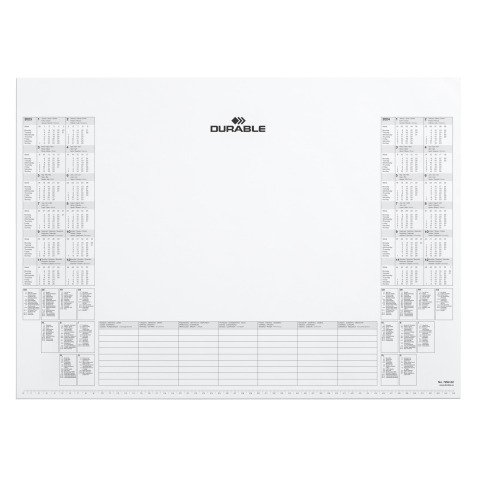 Blocco per appunti con calendario DURABLE Bianco 57 x 41 cm 25 strappi