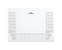 DURABLE Desk Mat 7292/02 Paper White 57 x 41 cm 25 Sheets