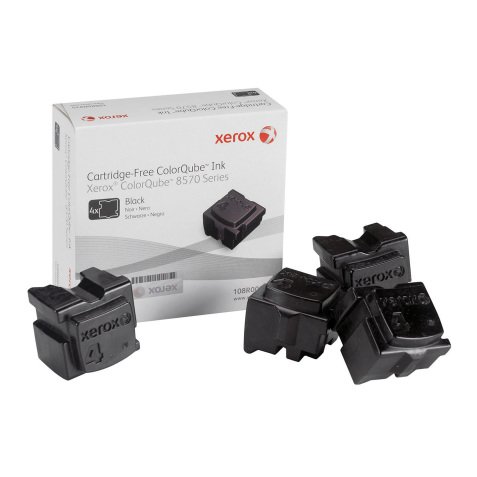 Xerox Original 108R00935 Solid Ink Stick Black 4 Pieces