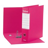 Registratore Protocollo dorso 8 cm Oxford Esselte in cartone 2 anelli A4 fucsia 6 pezzi