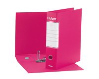Registratore Protocollo dorso 8 cm Oxford Esselte in cartone 2 anelli A4 fucsia