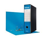 Registratore Protocollo dorso 8 cm Oxford Esselte in cartone 2 anelli A4 azzurro 6 pezzi