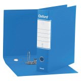 Registratore Commerciale dorso 8 cm Oxford Esselte in cartone 2 anelli A4 azzurro 6 pezzi