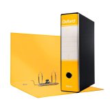 Esselte Oxford Lever Arch File 80 mm 80 mm Paper, Cardboard 2 ring A4 Yellow
