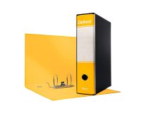 Registratore Protocollo dorso 8 cm Oxford Esselte in cartone 2 anelli A4 giallo