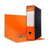 Registratore Protocollo dorso 8 cm Oxford Esselte in cartone 2 anelli A4 arancio 6 pezzi