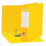 Registratore Commerciale dorso 8 cm Oxford Esselte in cartone 2 anelli A4 giallo 6 pezzi