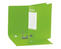 Registratore Commerciale dorso 8 cm Oxford Esselte in cartone 2 anelli A4 verde lime
