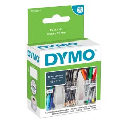 Etichette multiuso LW DYMO 13 x 25 mm bianco 1000 etichette