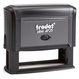 Timbro Trodat Printy 4925 2,5 x 8,2 cm nero