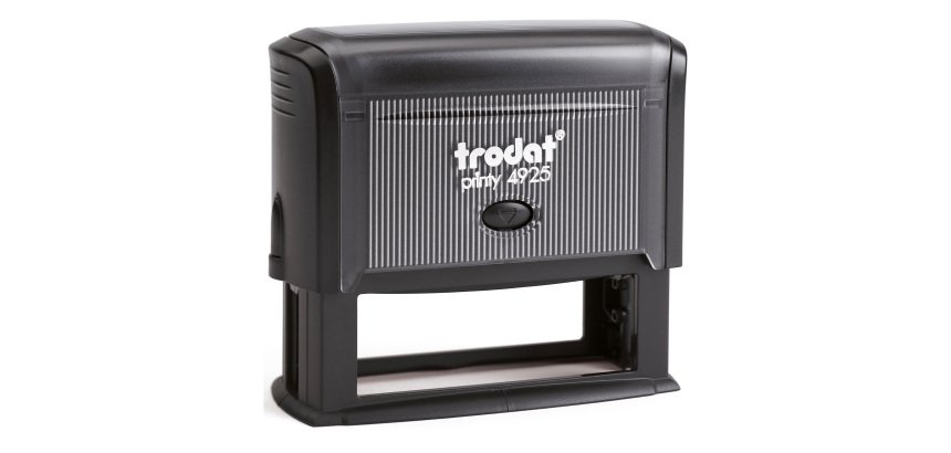 Timbro Trodat Printy 4925 2,5 x 8,2 cm nero
