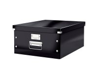 Leitz Click & Store WOW Storage Box A3 Laminated Cardboard Black 369 x 482 x 200 mm