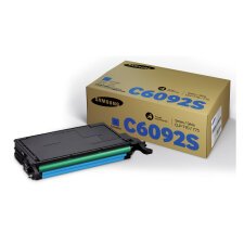 Toner clt-c6092s originale Samsung ciano