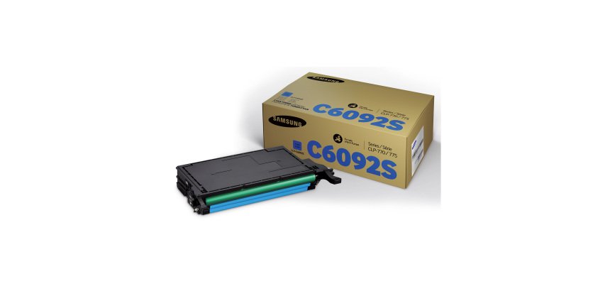 Toner clt-c6092s originale Samsung ciano