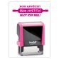 Timbro Trodat Printy 4912 "Buon appetito" fucsia