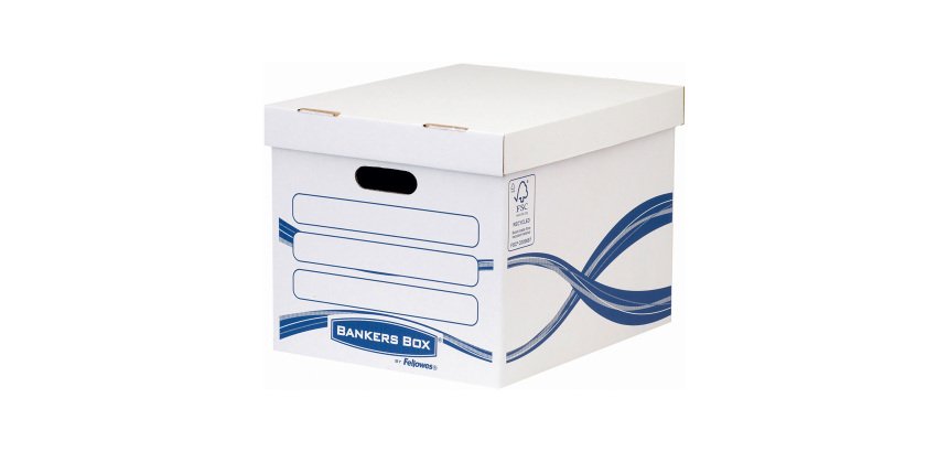 Scatola archivio Fellowes Bankers Cartone 29 x 39,1 x 32,1 cm 10 unità