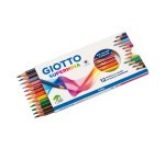 Pastelli colorati GIOTTO Supermina assortiti 12 pezzi