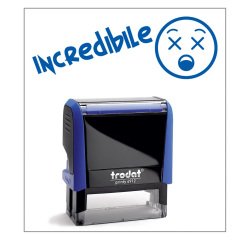 Timbro Trodat Printy 4912 "Incredibile" blu