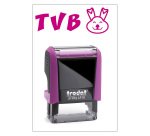 Timbro Trodat Printy 4910 "TVB" viola