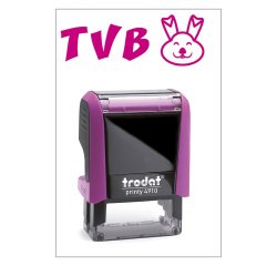 Timbro Trodat Printy 4910 "TVB" viola