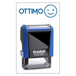 Timbro Trodat Printy 4910 "Ottimo" blu