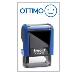 Timbro Trodat Printy 4910 "Ottimo" blu