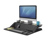 Fellowes Sit-Stand Workstation Lotus 7901 Black