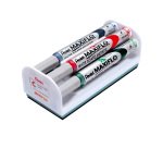 Portamarcatori con cancellino Pentel Bianco