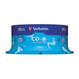 Verbatim CD-R 700MB 52X Pack of 25