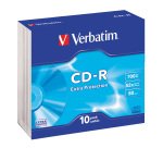 Verbatim CD-R AZO Crystal 700MB Pack of 10