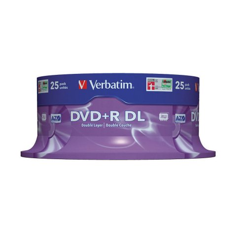 DVD+R Verbatim N/A 25 unità