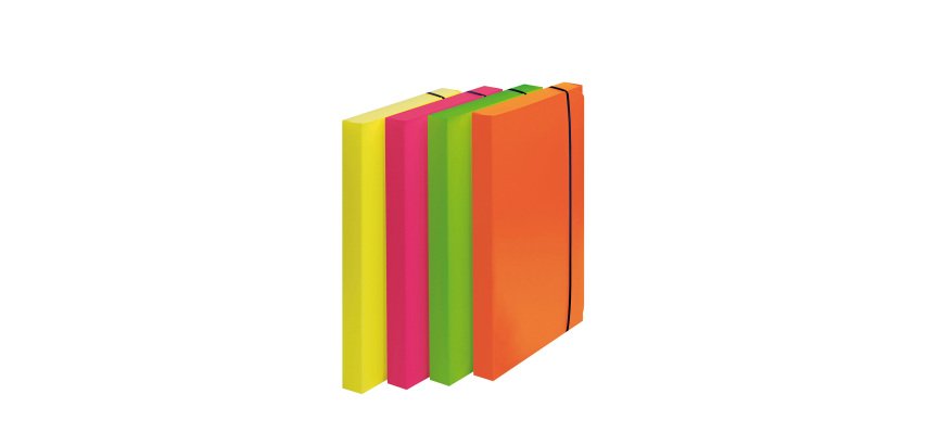 Scatole portaprogetto Fellowes assortiti polipropilene 25 cm x 35 cm 4 unità