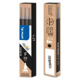 Pilot FriXion Point Rollerball Pen Refill 0.3 mm Black Pack of 3