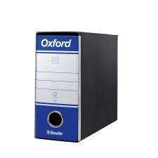 Registratore Memorandum dorso 8 cm Oxford Esselte in cartone 2 anelli blu