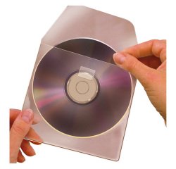 Buste per CD/DVD adesive 3L 1 CD/DVD 10 unità