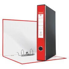 Registratore commerciale dorso 5 cm rosso Eurofile Esselte in confezione convenienza 7+1 in omaggio