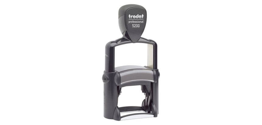 Timbro Trodat 5200 4,1 x 2,4 cm nero