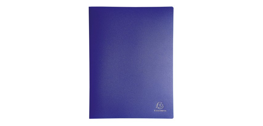 Exacompta Display book Grainy A4 Blue