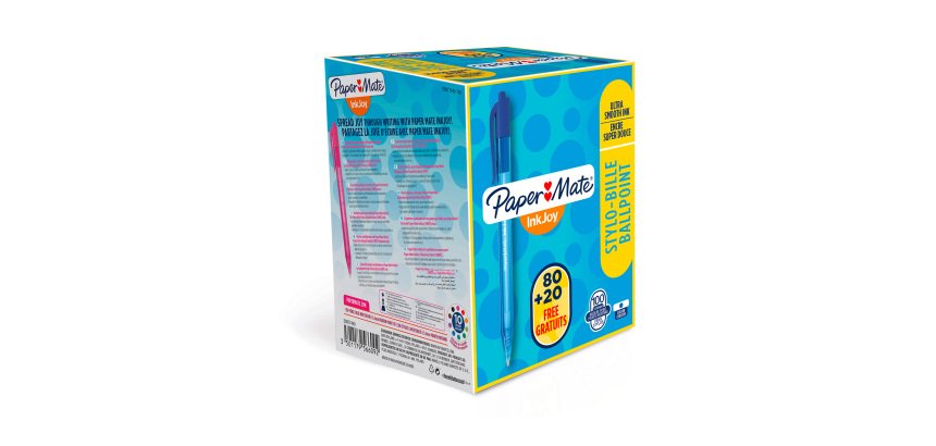 80+20 Conf conv penne a sfera scatto InkJoy 100 RT