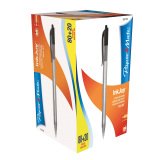 PaperMate® Inkjoy retractable ballpoint pen in black - pack of 100