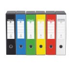 Registratore protocollo dorso 8 cm verde lime Eurofile Esselte in confezione convenienza 11+1 in omaggio