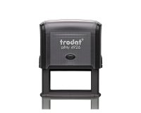 Timbro TRODAT Printy 4926 personalizzato - 75x38 mm max - max 10 righe Nero