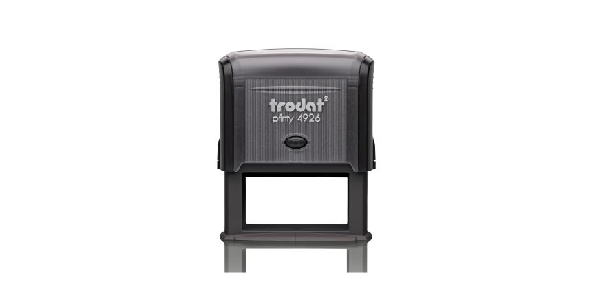 Timbro TRODAT Printy 4926 personalizzato - 75x38 mm max - max 10 righe Nero