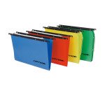 Cartelle  Sospese Cartesio PP per Cassetti in polipropilene, interasse 39÷39,8  cm,, Fondo a V, Confezione Retail da 10 p.zi, Colori Assortiti
