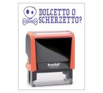 Timbro Trodat Printy 4912 "Scherzett" arancione
