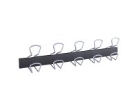 Alba Hook Panel Black, Metallic 75 x 75 x 164 mm