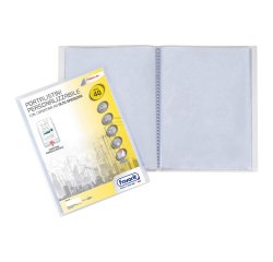 Portalistino personalizzabile FAVORIT Premium A4 trasparente polipropilene 22 x 30 cm
