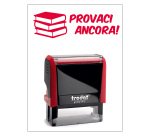 Timbro Trodat Printy 4912 "Provaci Ancora" rosso