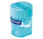 Temperamatite a 2 fori con contenitore STAEDTLER Blu